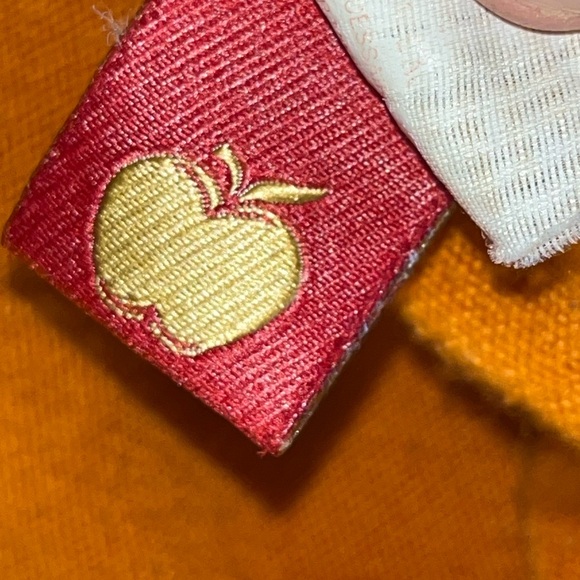 Apple Bottoms ~ Orange Embroidered Pants ~ Orange ~ Stretch ~ L - Picture 6 of 16